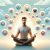 DALL·E 2023-11-07 18.26.25 - A wide, inspirational banner image for an article titled in Hebrew 'How CBT Can Help You Cope with Mental Health Issues'. The design should depict a p